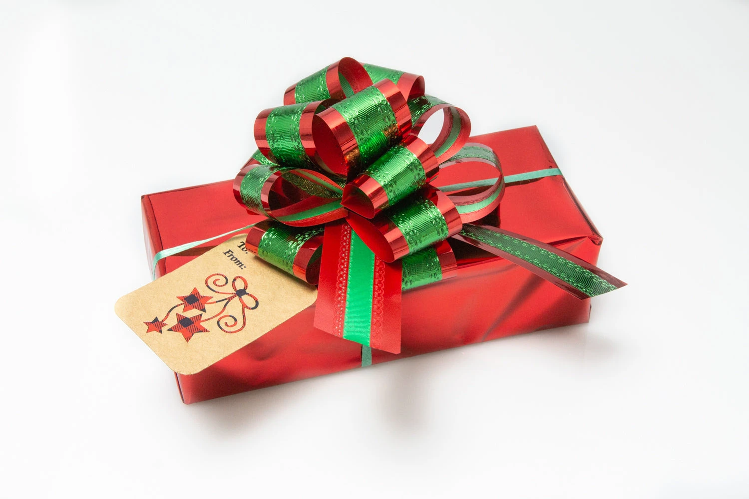 Red Gift Wrap - Image 2